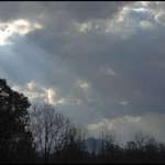 Sunbeams on the Mountain