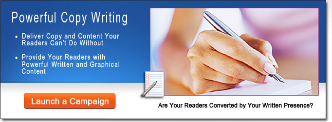 Professional Services: Copy Writing